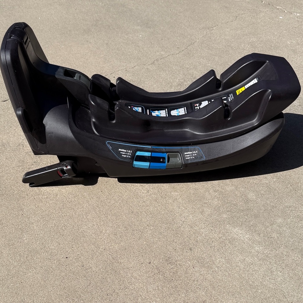 Baby Essentials Black and Blue Infant Car Seat Base - Latch Ready